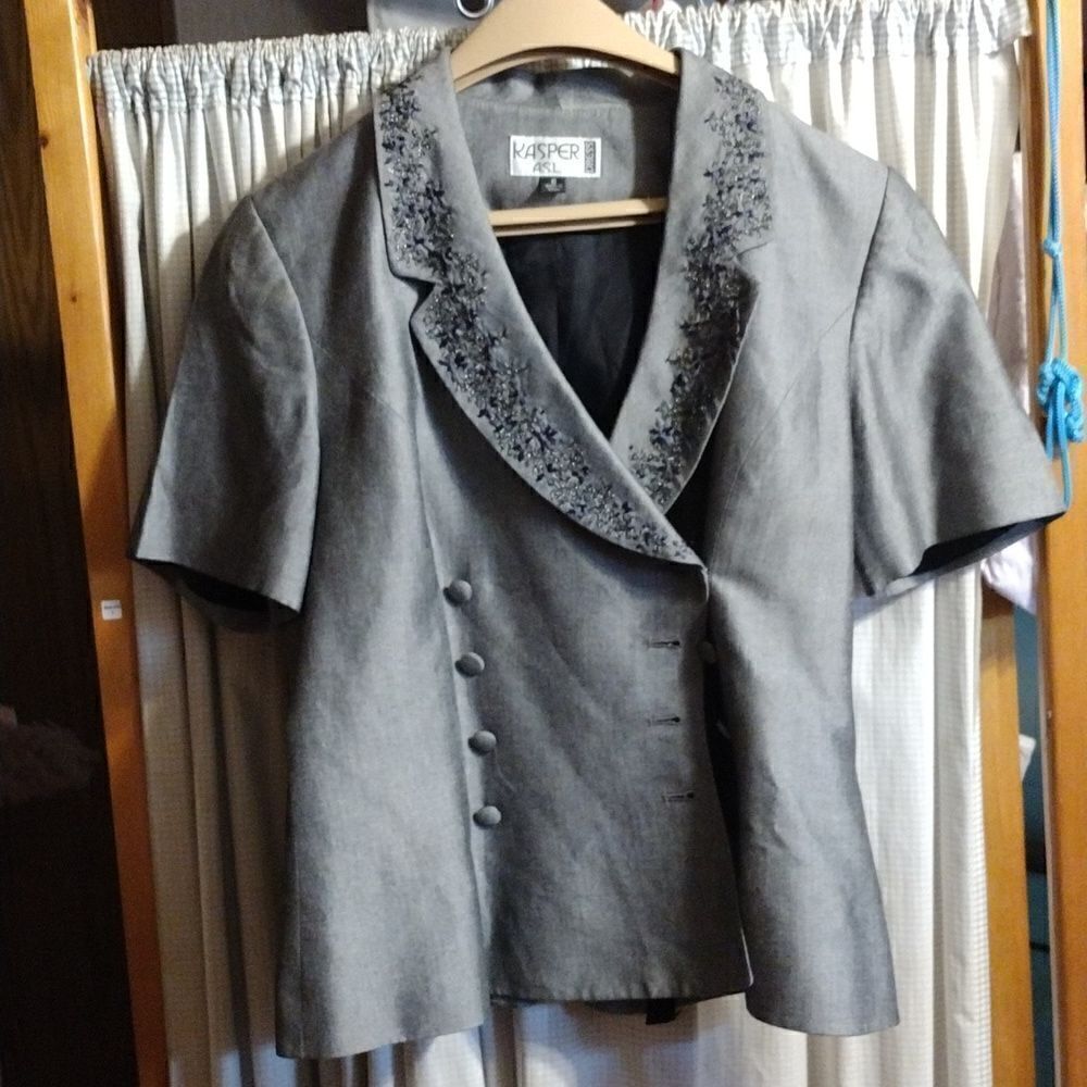 Vintage Kasper ASL skirt and jacket set